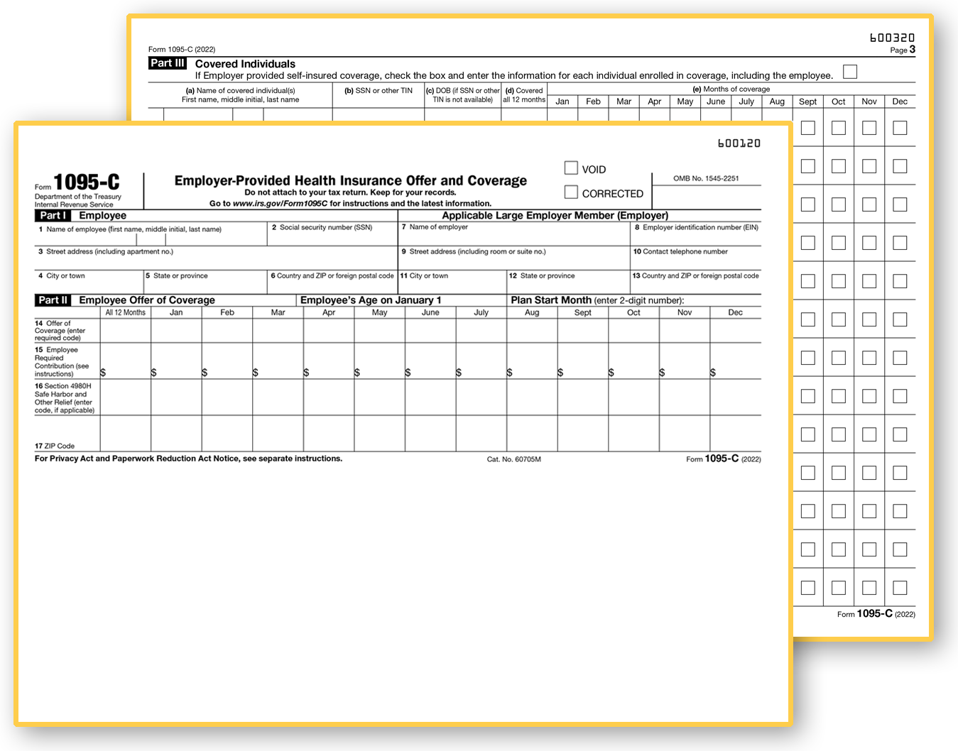 Aca Employer Reporting Requirements 1094c 1095c Efile4biz