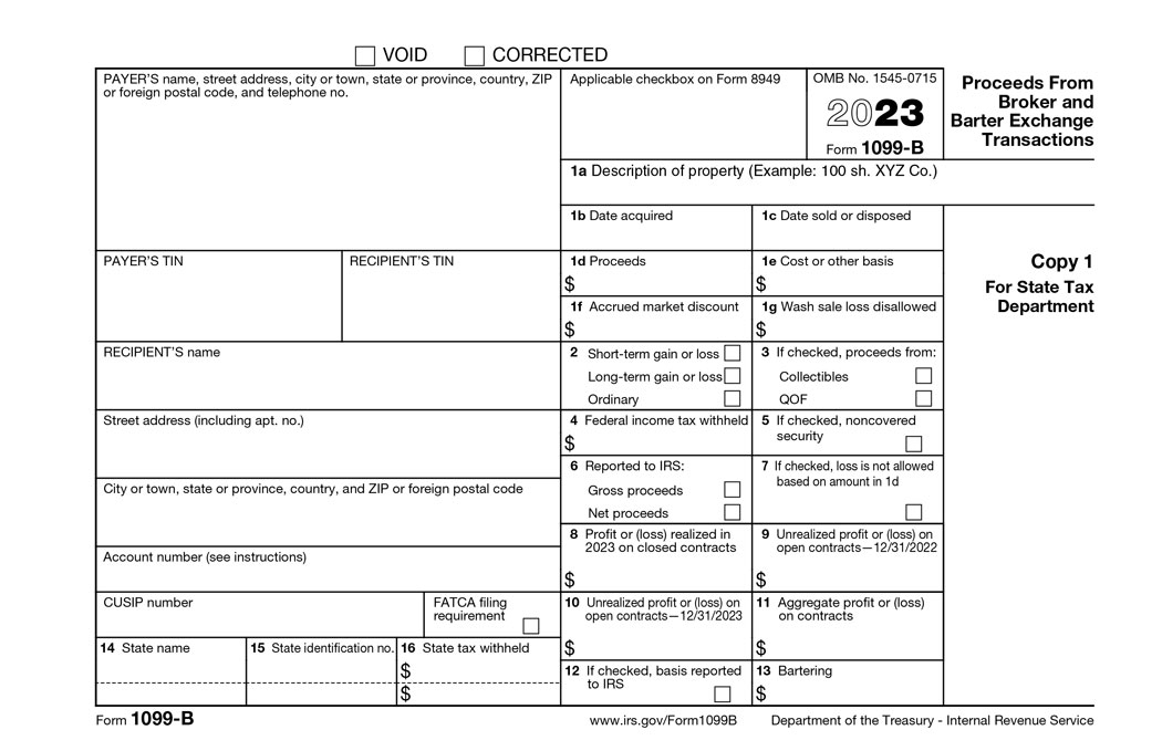 Form 1099-B