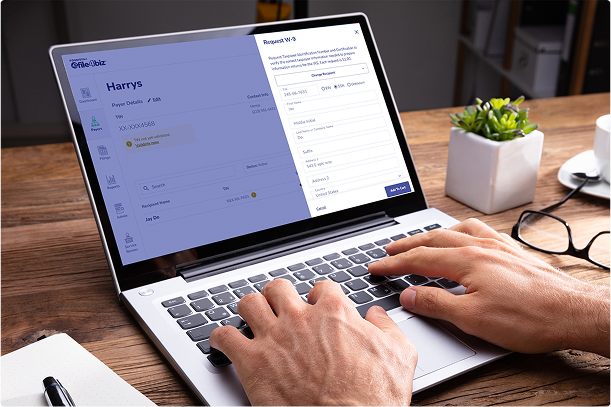 manage w-9 requests online